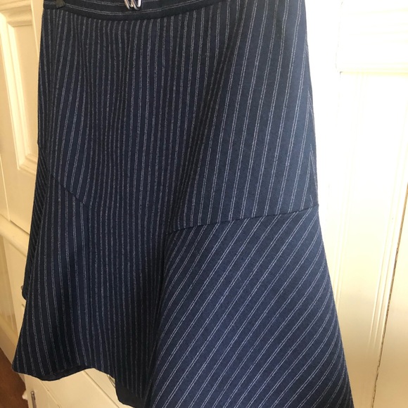 J Crew Plaza Pinstripe Skirt - Picture 3 of 5